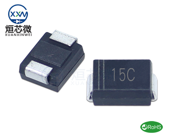 P6SMB15CA參數(shù),TVS二極管P6SMB15CA瞬態(tài)(變)抑制二極管